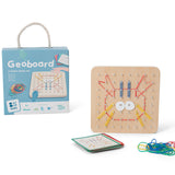 לוח מסמרים וגומיות