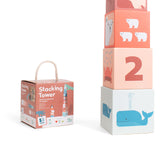 מגדל קוביות - חיות ומספרים