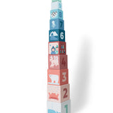 מגדל קוביות - חיות ומספרים