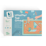 לוח שעם לבניית דגמים עם פטיש ומסמרים