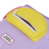 תיק גב עגול - Mini Mauve