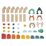 בניית מסלול כדורים מעץ