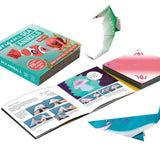 ספר דפי אוריגמי והוראות - חיות הים