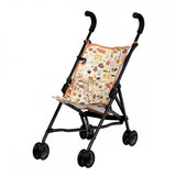 עגלה טיולון לבובה + בובת בד אנושקה מתנה